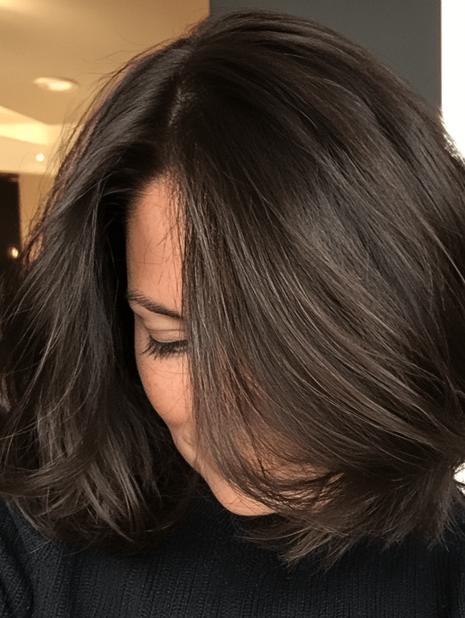 Midnight Brown Frisur
